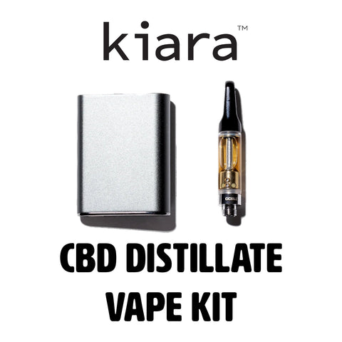 Kiara | CBD Distillate Vape Kit (Organic Swiss Hemp)
