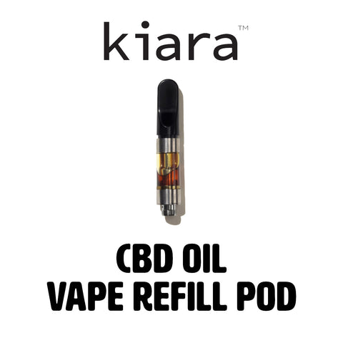 Kiara | CBD Oil Vape Refill Pods (Organic Swiss Hemp) | Single Pack