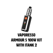 Vaporesso | Armour S 100W | Kit with iTank 2