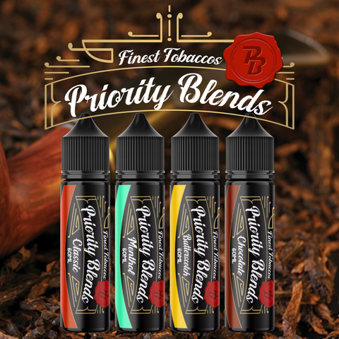 Priority Blends - Finest Tobaccos | E-Liquid