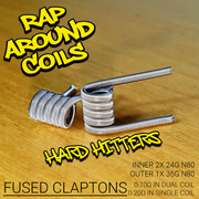 Rap Around Coils - Handcrafted Australian Rebuild-able Coils