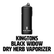 Kingtons | Black Widow | Dry Herb Vaporizer