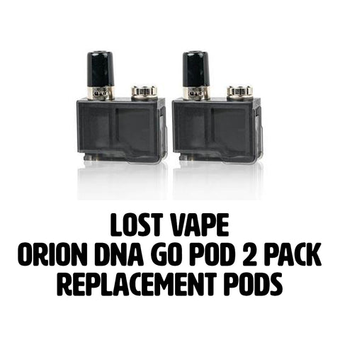 Lost Vape Orion DNA Go Pod 2 Pack | Replacement Pods