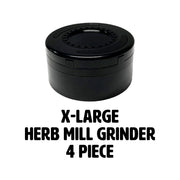 X-Large | Herb Mill Grinder - 4 Piece