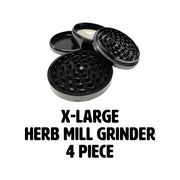 X-Large | Herb Mill Grinder - 4 Piece