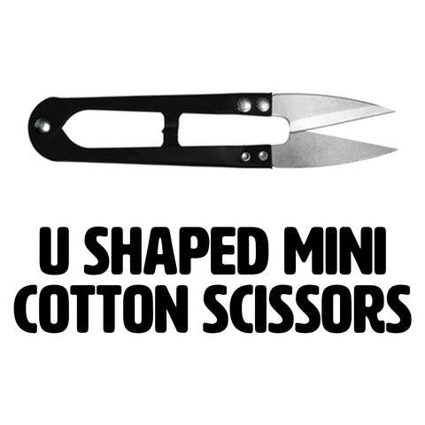 U Shaped Mini Scissors | Cotton Scissors